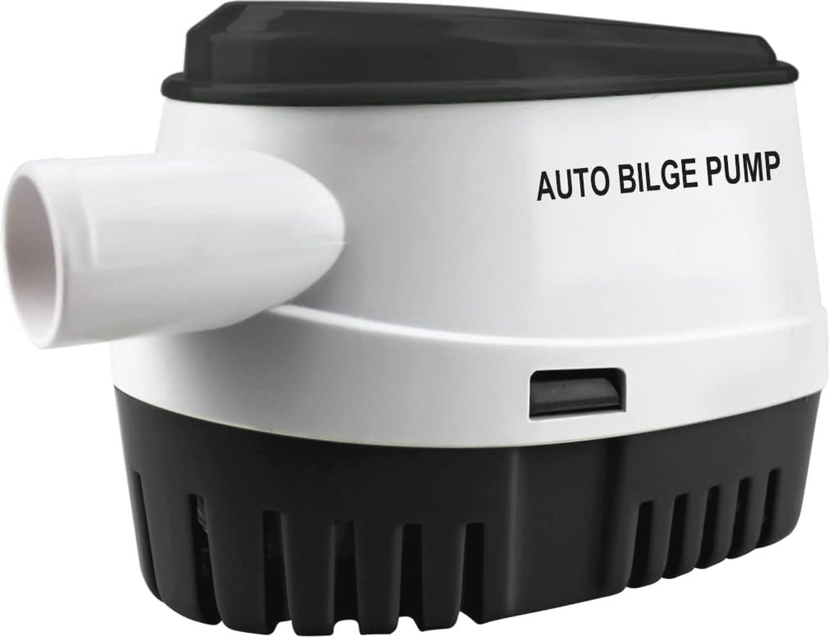Automatische Bilgenpomp 12V 1100 GPH - Duurzaam en Efficiënt met Vlotterschakelaar