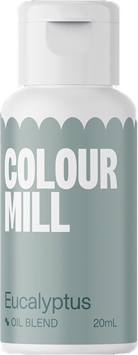 Colour Mill Oil Blend Voedingskleurstof op Oliebasis - Eucalyptus - 20ml