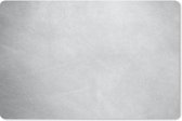 Bureau onderlegger - Muismat - Bureau mat - Leer - Structuur - Lederlook - Grijs - 60x40 cm