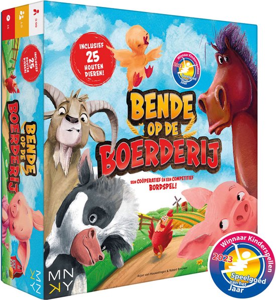 Bende op de boerderij-bordspel. 3+