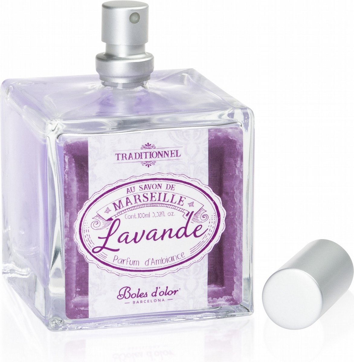 Goedkoopste Roomspray - Savon de Marseille - Lavandel - 100 ml - Boles dolor