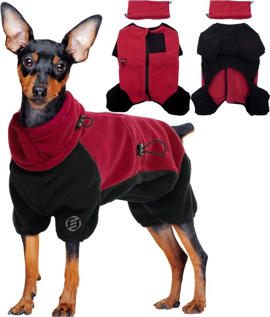 Gooby Fleece hondentrui met rits - Fuchsia Wash, 2X-Large - warme pullover fleece instap hondenjas zonder ringriem - Winter kleine hondentrui - hondenkleding voor kleine honden, jongen en middelgrote Gooby Fleece hondentrui met rits - Fuchsia Wash, 2X-Large - warme pullover fleece instap hondenjas zonder ringriem - Winter kleine hondentrui - hondenkleding voor kleine honden, jongen en middelgrote