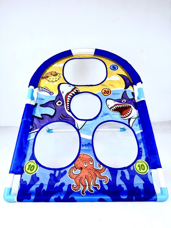 bean bag game - zakjes-gooien - cornhole-spel - werpspel - buitenspeelgoed - tuinspel - gooispel - coördinatiespel - kinderspelletjes - buitenspel - actief-spel - motoriek - spel-kinderen - familiespel - zomer-speelgoed - buiten-activiteiten