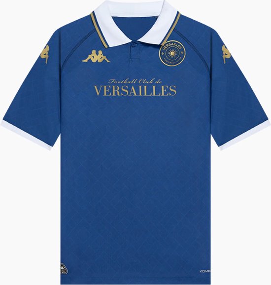 Maillot FC Versailles - FC Versailles - Maillot de football FC Versailles - Maillot domicile 2025 - Taille XL - Maillot de football France - Maillots de football uniques - Voetbal - France - Globalsoccershop