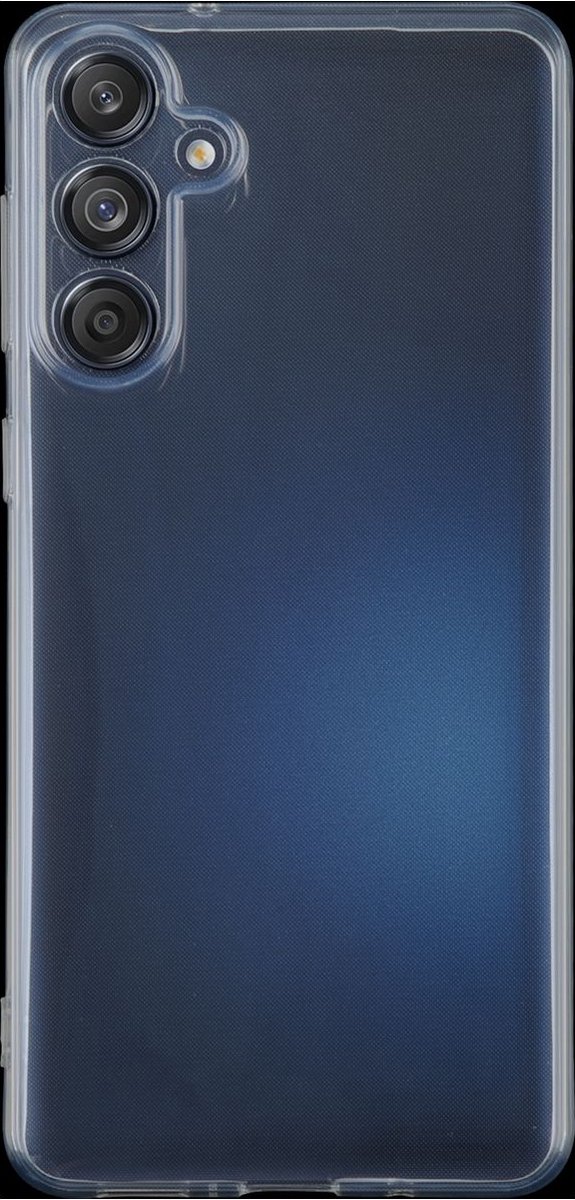 Mobigear Doorzichtig Hoesje geschikt voor Samsung Galaxy M55 Telefoonhoesje Flexibel TPU Extra Dun | Mobigear Ultra Thin Backcover | Doorzichtig Telefoonhoesje Galaxy M55 | Galaxy M55 Case | Back Cover - Transparant
