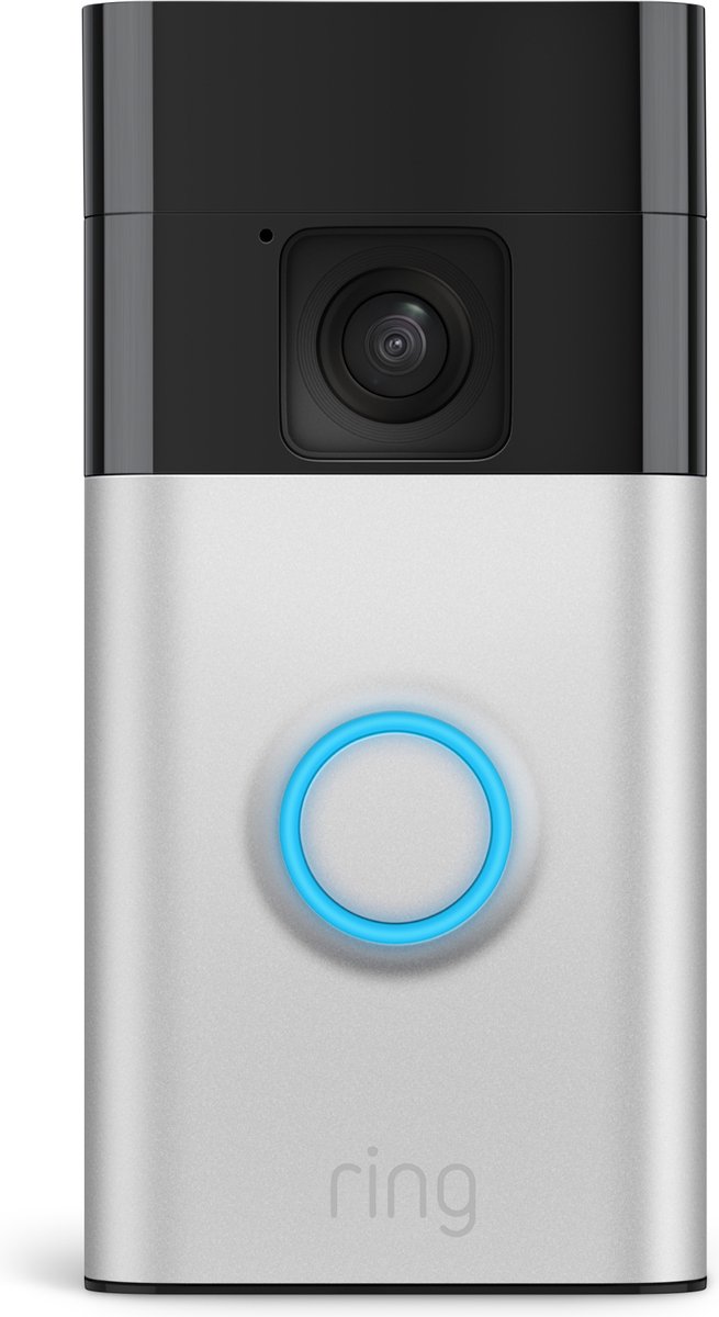 Afbeelding 2 van Ring Battery Video Doorbell - Draadloos - 1440p HD-video - Zilver
