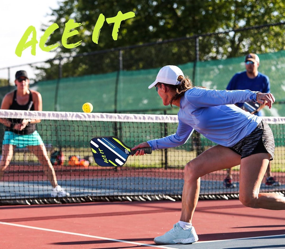 BOOMCLAP Pickleball-peddel set van 2