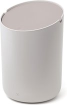 Petite Poubelle de Table 'Tove' 15L Mini Seau à Cosmétiques Exclusif - Design de Berlin - Poubelle pour Salle de Bain Cuisine et Bureau - Seau Intérieur Antidérapant - Taupe (clair) Taupe