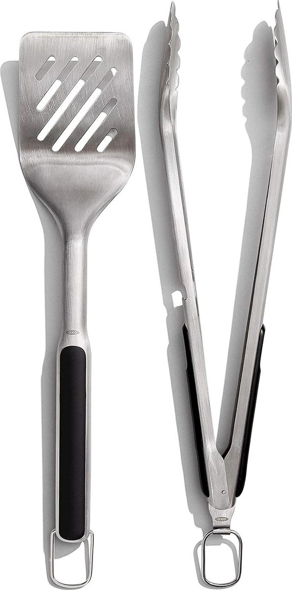 Barbecueset met bakspaan en tang - Good Grips