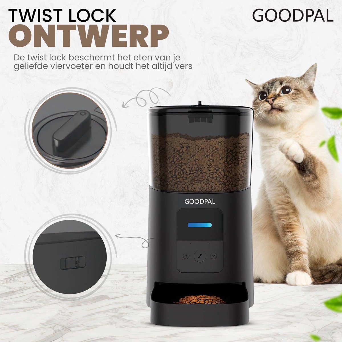 GOODPAL - Automatische Voerbak met App thumbnail 5