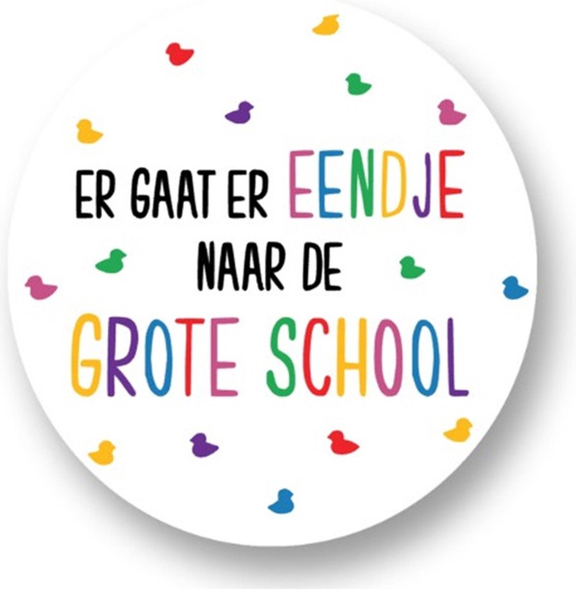 20x Traktatie Eendje Basisschool