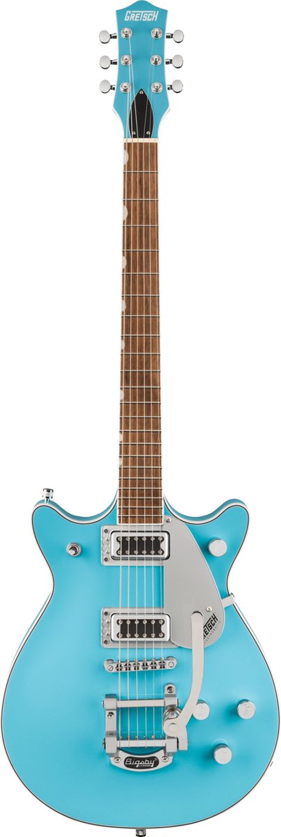 Gretsch G5232T Electromatic Double Jet FT Bigsby Kailani Blue - Elektrische gitaar