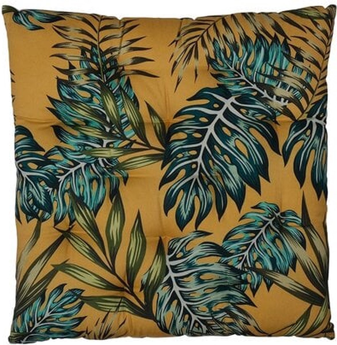 Linen & More Palm Mi Geel Mattress | X 40 | Sierkussen Voor Woonkamer Of Slaapkamer