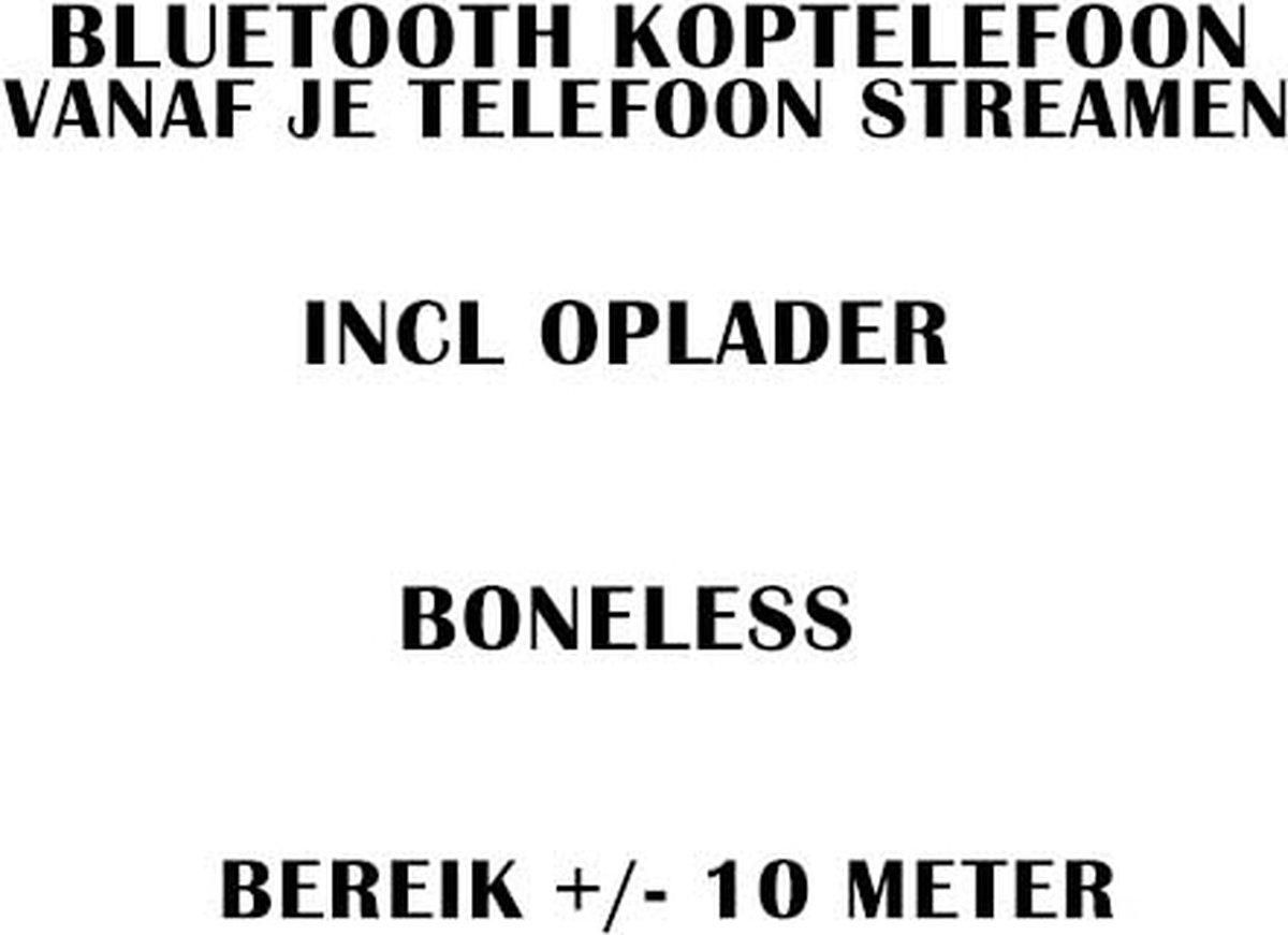 Zwemhoofdtelefoon