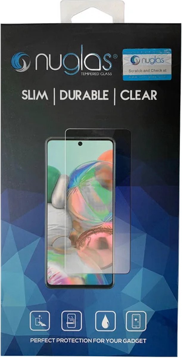 NuGlas Samsung Galaxy A20e/A10e Screenprotector Tempered Glass 2.5D
