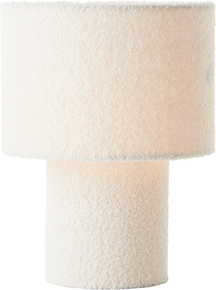 Brilliant Teddy - Tafellamp - E27 max 1x25W - Teddystof - Beige