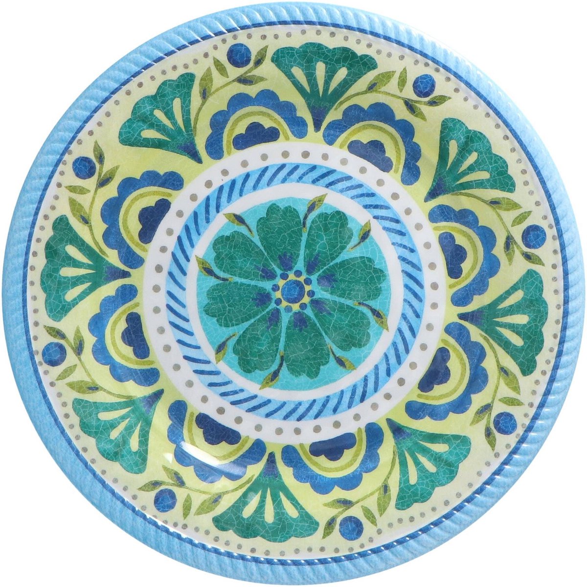 Touch-Mel - Dinerbord London 27cm - gemaakt van melamine (set van 2) - Dinerborden