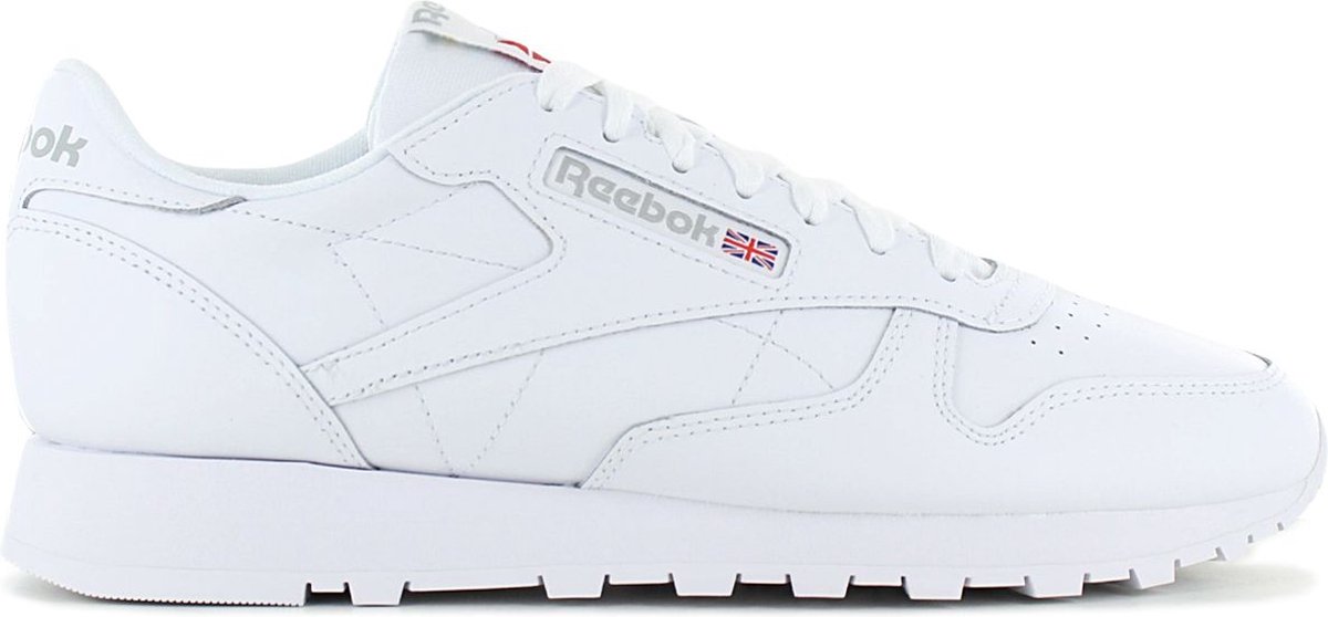 Reebok Classic Leather Heren Sneakers Schoenen Leer 100008492 Wit