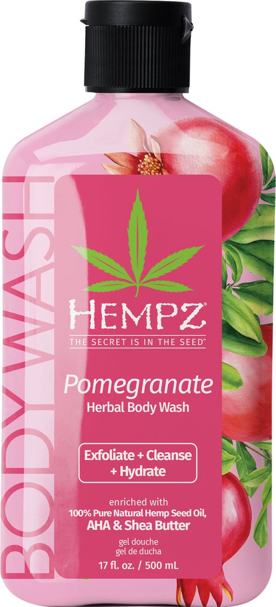 Goedkoopste Hempz Pomegranate Herbal Body Wash 500ml