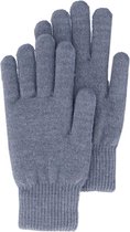 Sarlini - Gants Femme - Côtelés - Taille Unique - Denim