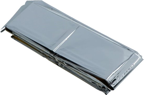 Couverture De Survie 3 Pièces – 210x160 Cm, Extra Large, Réutilisable, Or Et Argenté, Pour Rando, Marathon Ou Premiers Secours