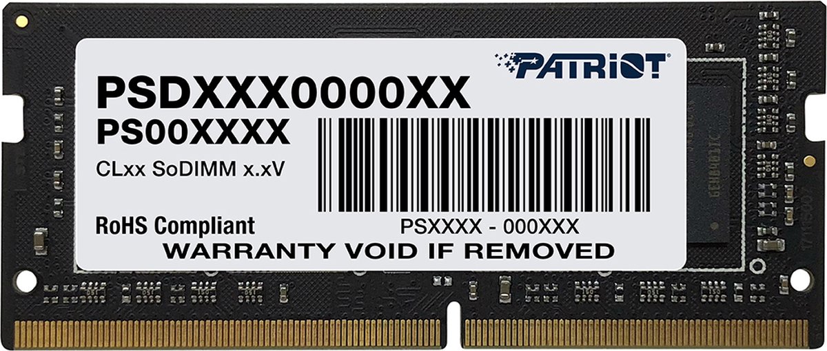 Patriot Memory Signature Line Premium Patriot Geheugenmodule 8 Gb 1 X 8 Gb Ddr4