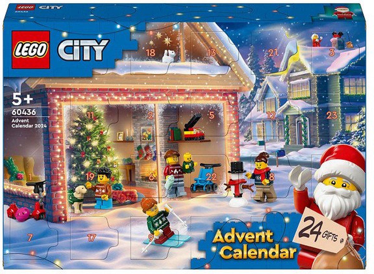 LEGO City - Adventskalender 2024 - 60436 — afbeelding 2