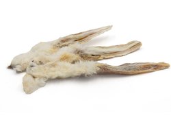 Konijnenoren met haar - Hondensnack - 2kg - 100% Natuurlijk - Gedroogd