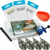 Fish-Xpro Method starter set - Complete Methodfish Set - Lignes inférieures - Paniers de méthode - Banderoleuse à granulés - Aiguille d'ébullition