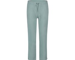 2ZiP AiR dunne katoenen sportbroek met doorlopende ritsen - Women - Groengrijs - XL