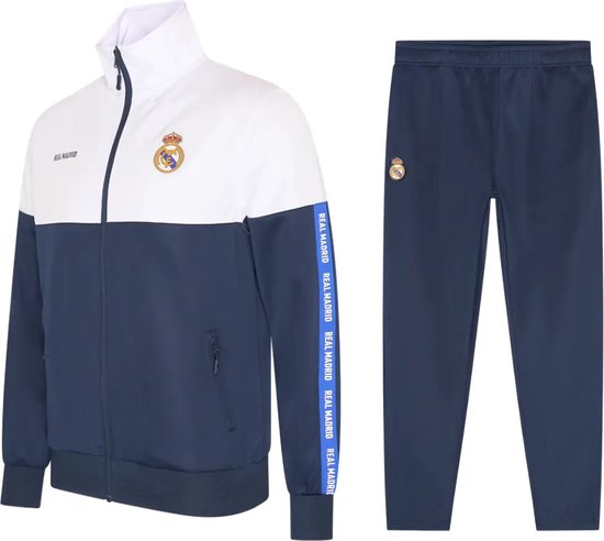 Foto: Real madrid trainingspak kinderen 2024 2025 maat 140 voetbal trainingspakken jongens en meisjes voetbalkleding