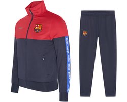 FC Barcelona Trainingspak Heren - Maat S t/m XXL - Voetbal Trainingspakken - Voetbalkleding - 100% Polyester