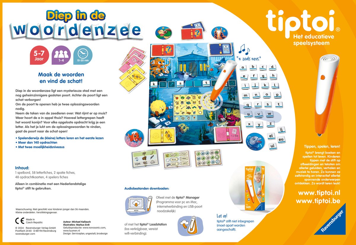 tiptoi® spel Diep in de woordenzee — afbeelding 3