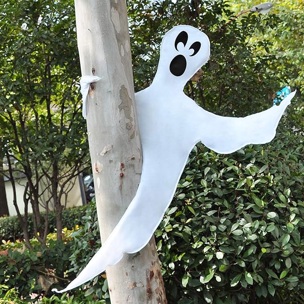 Equivera Halloween Decoratie - Halloween Versiering - Horror Versiering - voor Binnen en Buiten - Spin, Heks, Skelet, Pompoen en Spoken - 2024