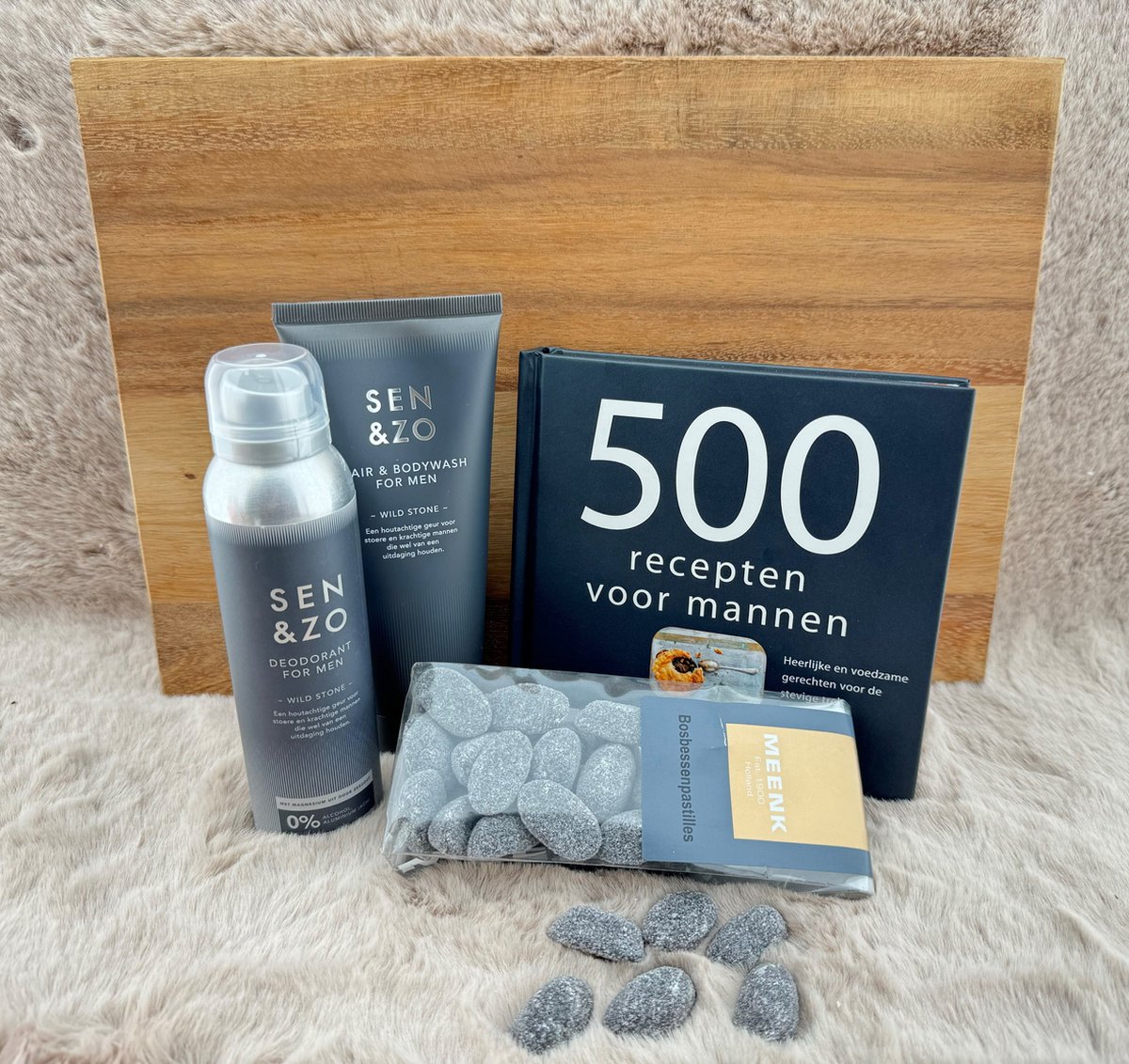 Goedkoopste Heren •Cadeaupakket Verwenplank• - Cadeau voor Mannen - Perfect Gifts