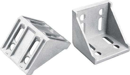 SCHMIDT systemprofile 30 x hoekgroef 8 39 x 39 x 35 mm aluminium profiel hoekconnector hoekverbinder 40 x 40 aluminium profiel-accessoires