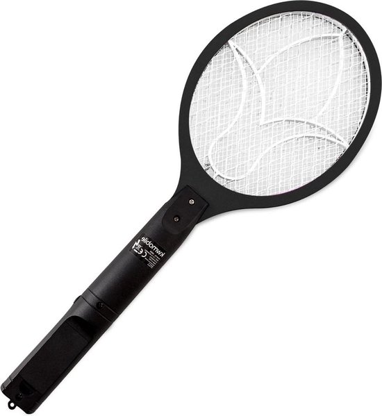 Vliegenmepper elektrisch op batterijen - Racket tegen vliegen ...