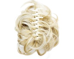 Haar klem clip groot met extensions nep haar clip blond