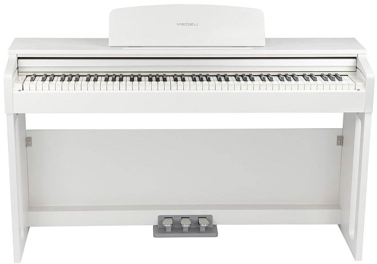 Medeli UP82 WH Educational Series Pure Satijn Witte Digitale piano