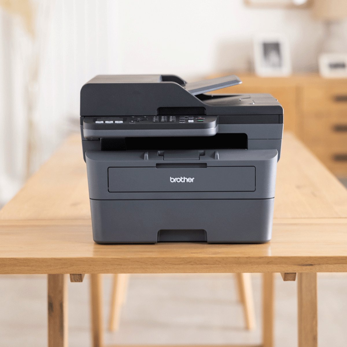 Brother Mfcl2800dw Multifunctioneel Printer Zwart