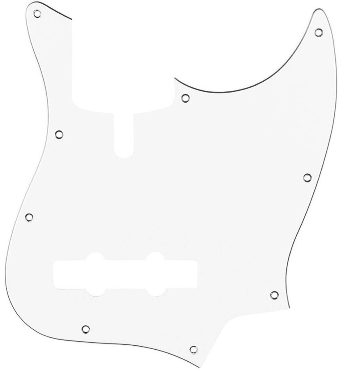 Boston M4V-310-W pickguard, Sire Marcus Miller V-series 4-string, 3 ply, white