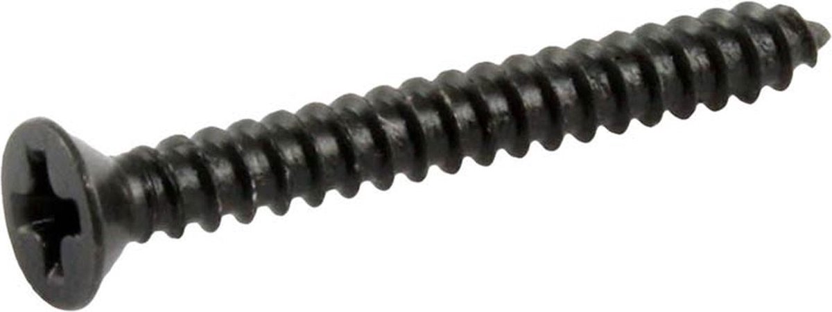 Allparts GS0008B03 Bulk Pack Zwarte Humbucking Ring Schroeven - 100 Stuks