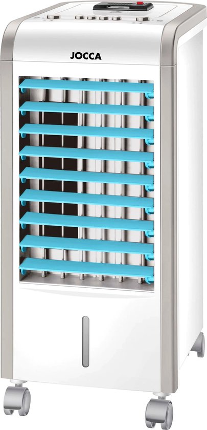 Pro Breeze 5L Airco Torenventilator - 3 in 1, Luchtkoeler, Luchtbevochtiger, Ventilator, Krachtig Waterkoelingsysteem met Draaifunctie en Afstandsbediening - Stille en Frisse Luchtstroom in Huis