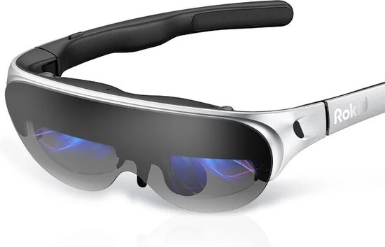 Foto: Ar smart glasses 120 scherm met 1080p oled dual display 43 fov 55ppd vouwbare augmented reality bril voor thuis gaming video kijken en vr ervaringen