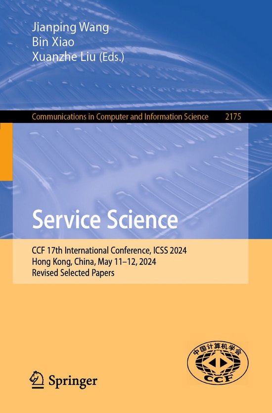 Springer Nature Proceedings Computer Science - Service Scien ... - cover