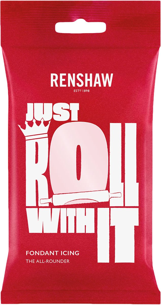 Renshaw Fondant - Baby Pink - 250g
