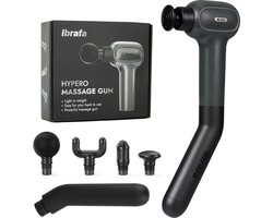 Ibrafa Hypero Massage Gun Professioneel - inclusief AI technologie - extra afneembare handvat - Massage pistool - Sport en Relax Massage Apparaat