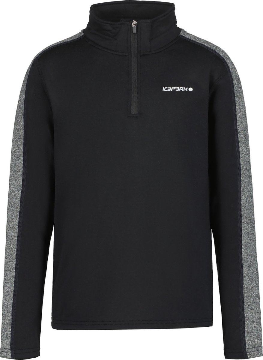 ICEPEAK FLEMINTON JR Unisex Wintersportpully - Zwart - Maat 116