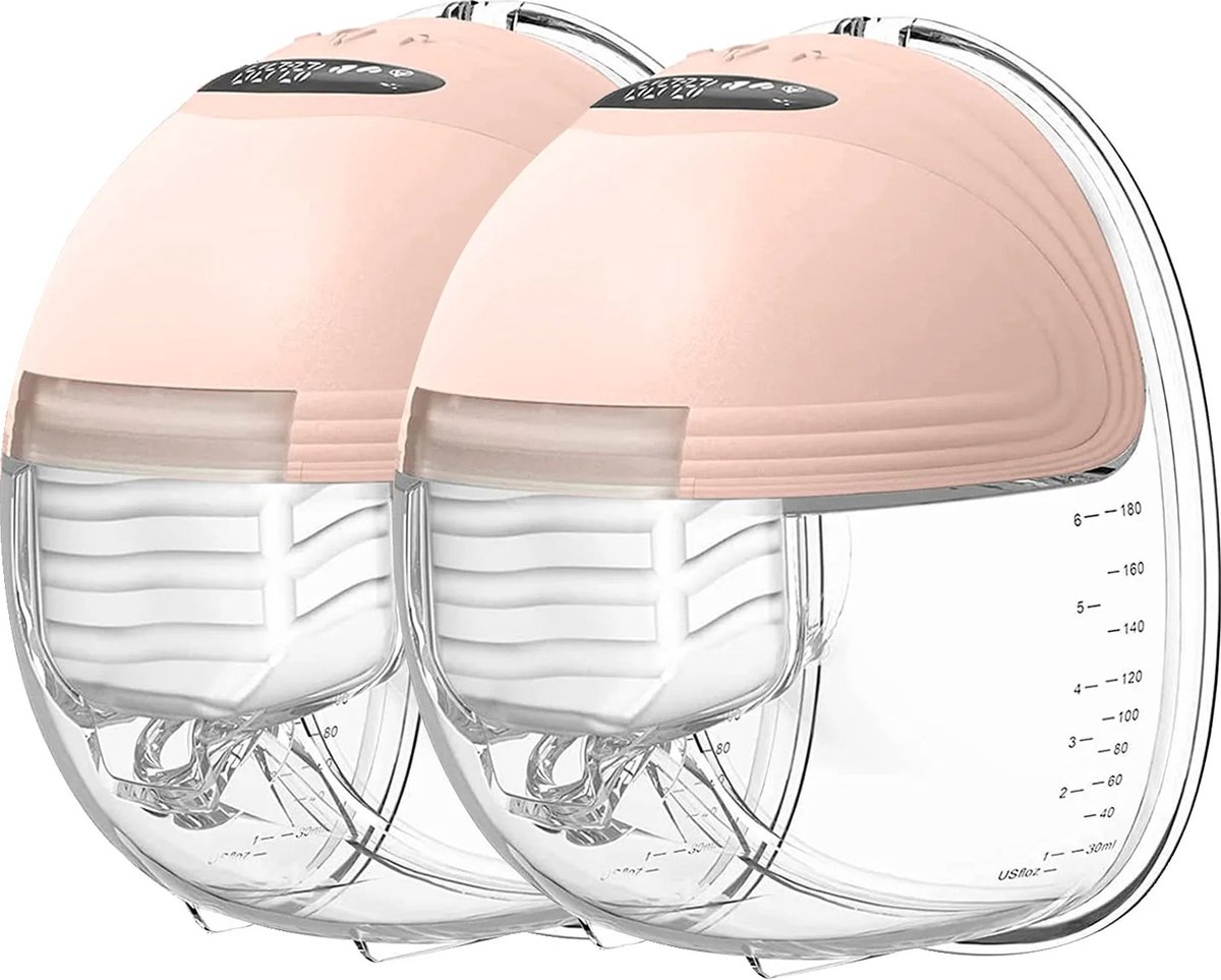 Goedkoopste Amalee - Draadloze borstkolf - Handsfree - Elektrisch - Dubbele borstkolf - BPA-vrij - Draagbaar borstkolf - 12 zuig standen - 3 modes - Memory functie - Anti back flow