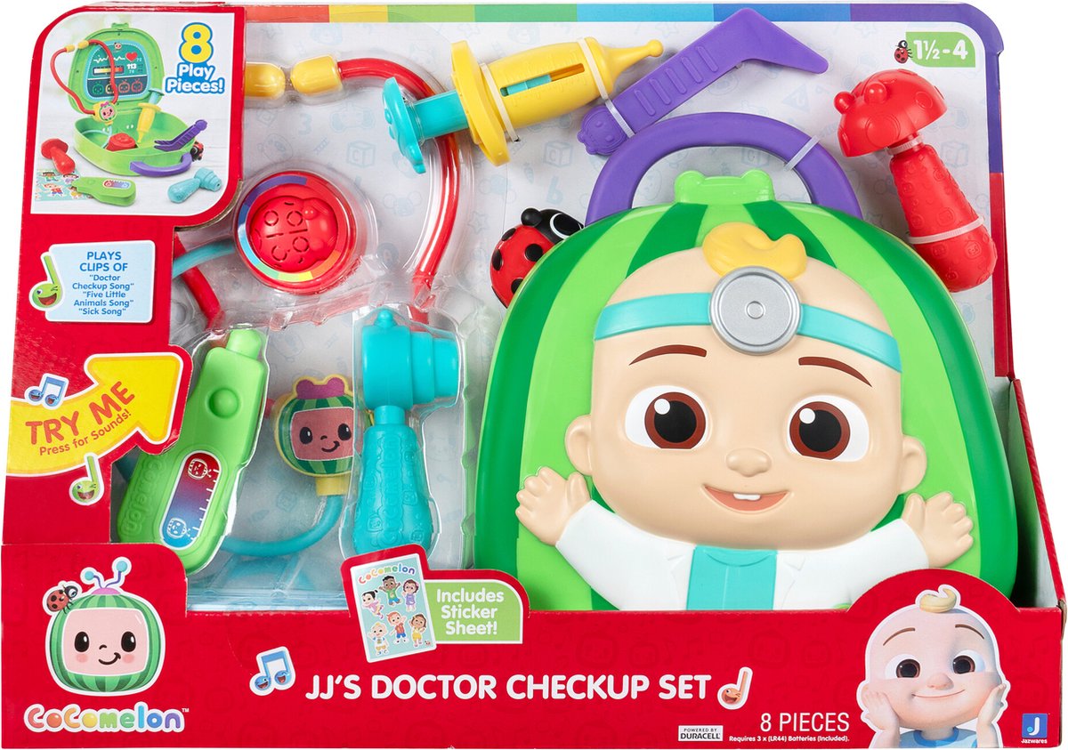 CoComelon - Feature Roleplay JJ's Doctor Checkup Set